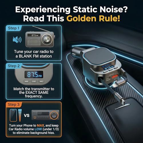 Bluetooth 5.3 Car Adapter