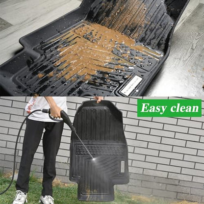Floor Mats Trunk Liner for 2024 2025 2026 MG MG3 Customized TPE All Weather Car Floor Liners Fit MG Accessories Black