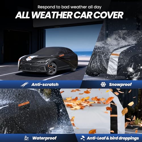 Multi Layer Car Cover Custom Fit for Kia K5