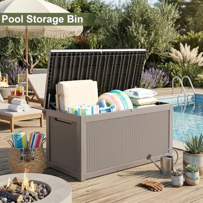 325 Gallon Outdoor Storage Box Waterproof