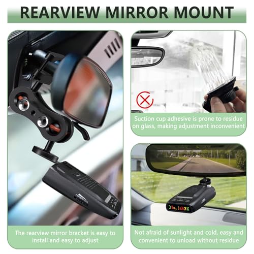 Radar Mount Mirror Mount Bracket
