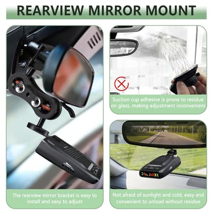 Radar Mount Mirror Mount Bracket