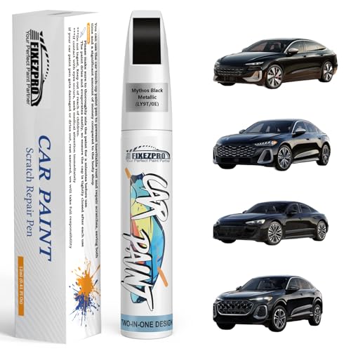 LY9T 0E Mythos Black Metallic Touch Up Paint for Audi