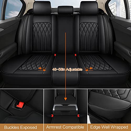 Leather Car Seat Covers Full Set