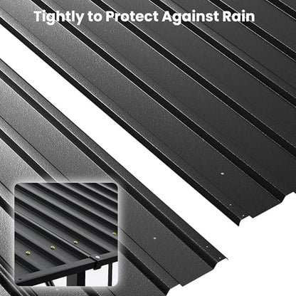 20x20 FT Heavy Duty Metal Carport Kit