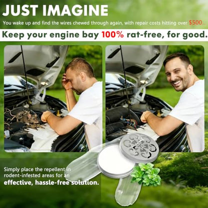 4 Pack Rodent Repellent for Car Engines (8.47 Ounce)