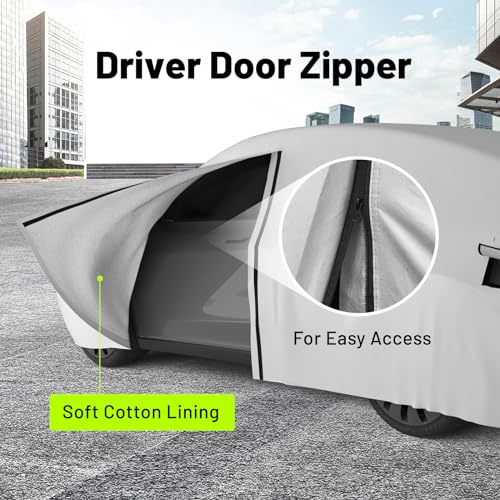 Car Cover Waterproof All Weather Custom Fit for Tesla Model 3