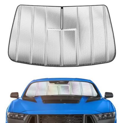 Windshield Sun Shade for Ford Mustang 2024