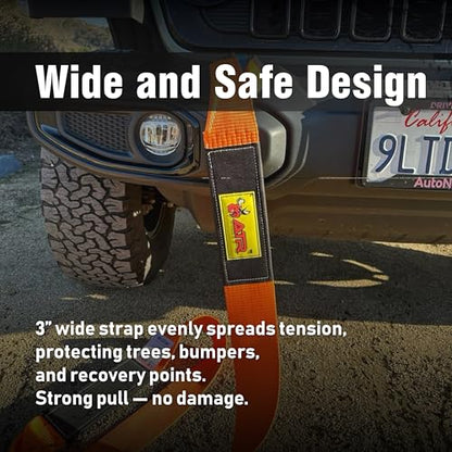 Recovery Tow Strap 3 x 20 ft