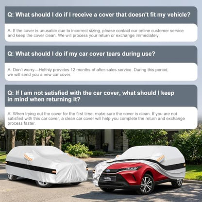 10 Layers SUV Car Cover Custom Fit for Toyota Venza