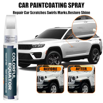 PW7 GW7 Bright White Touch Up Paint for Jeep
