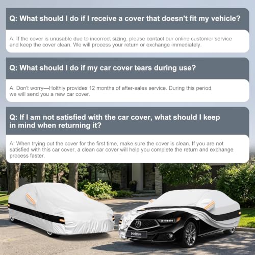 10 Layers Sedan Car Cover Custom Fit for Acura TLX