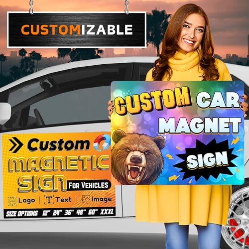 Custom Car Magnet with Your Logo