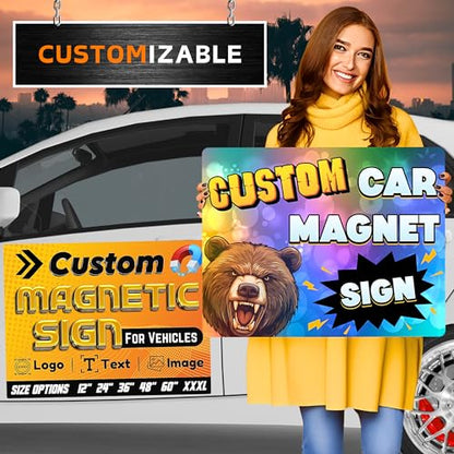 Custom Car Magnet with Your Logo