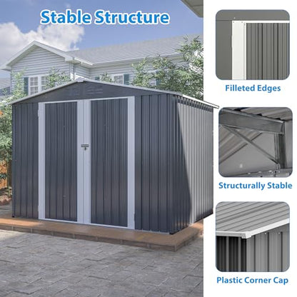 Metal Outdoor Storage Shed