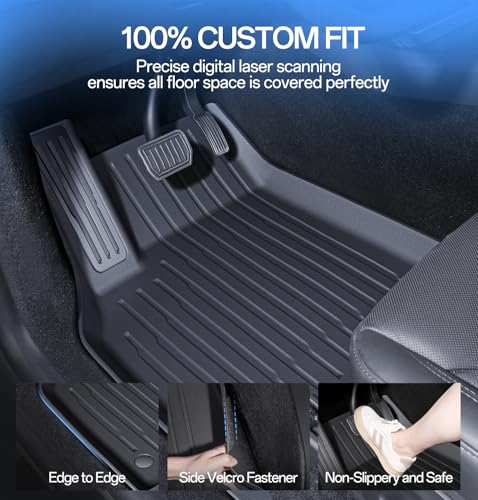 Floor Mats Fit for Model Y 2026 (6 Count)