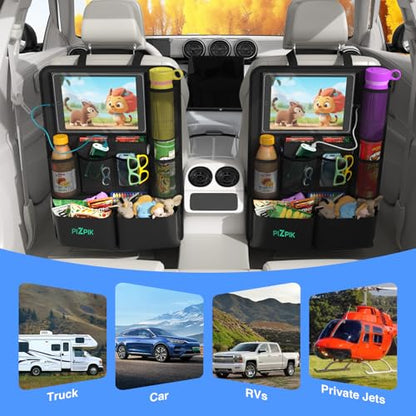 Car Backseat Organizer with Tablet Holder