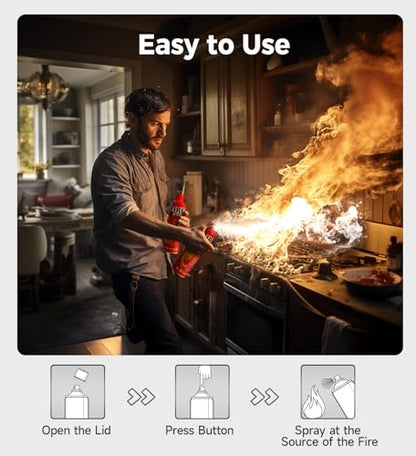3 Pack Fire Extinguisher for Home