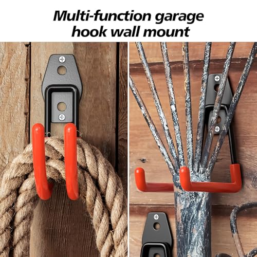 MKRUI 40 Pack Garage Hooks for Storage & Hanging Items