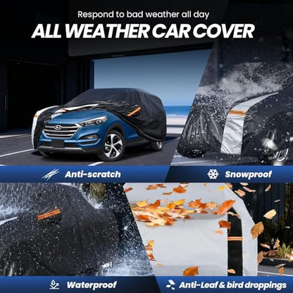 Multi Layer Car Cover Custom Fit for Hyundai Tucson