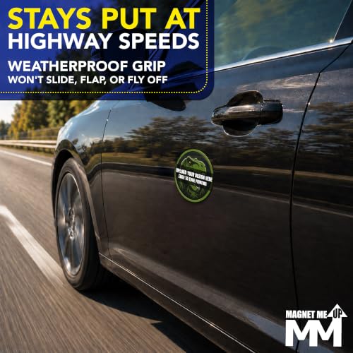 6 Inch Round Car Magnet (25 Count)