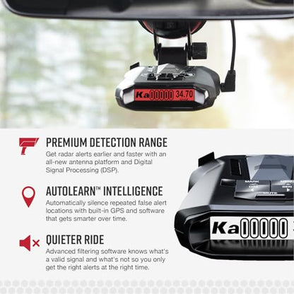RAD 700i Radar Detector & SC 201 Smart Dash Cam Bundle