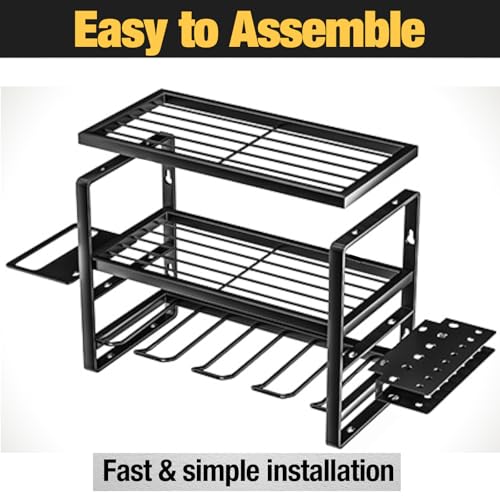 Heavy Duty Power Tool Organizer Wall Mount