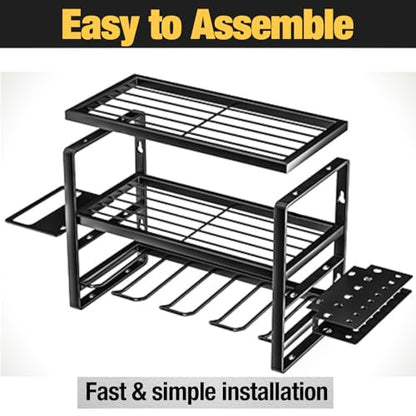 Heavy Duty Power Tool Organizer Wall Mount