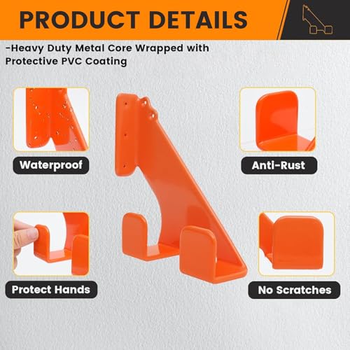 3 Pack Chainsaw Holder with 3 Storage Straps (3 Count)