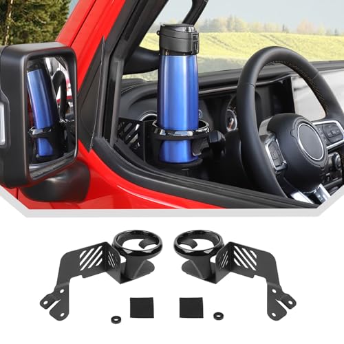 2pcs Front Door Cup Holders for 2018 (2 Count)