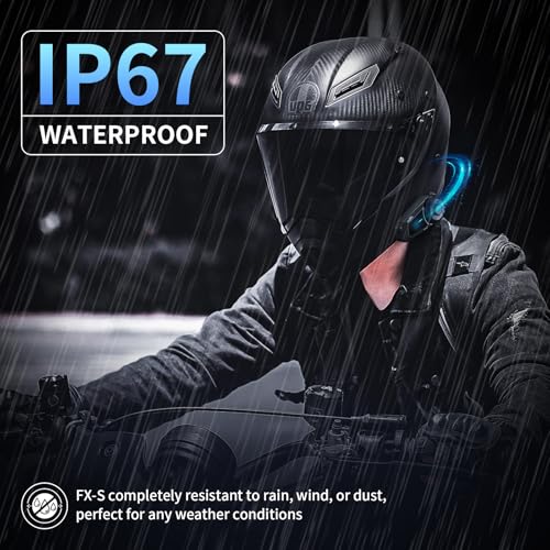 FX S Motorcycle Bluetooth Headset V5.4