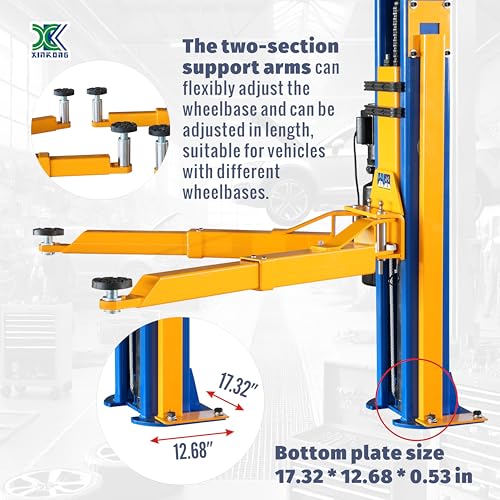 Auto 2 Post Car Lift 11500 lb Capacity Truck Hoist