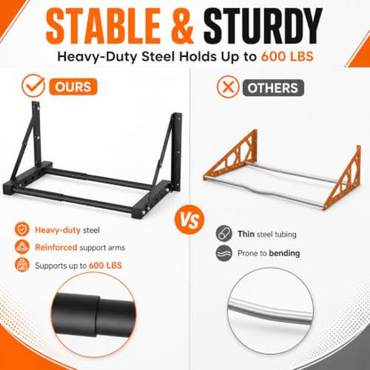 Wall Mounted Folding Tire Rack