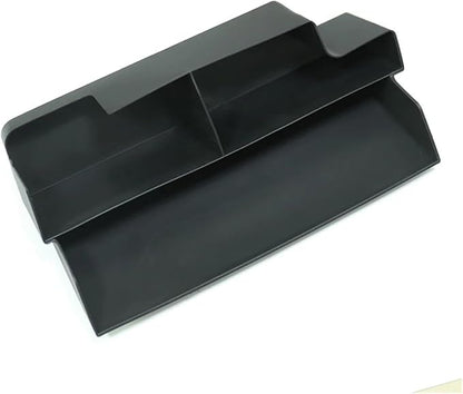 Compatible for Tesla Model 3/Y 2017-2022 Car Copilot Storage Box Accessories Glove Box Layered Sorting Board Glove Box Storage Box TPE, huangtao2004