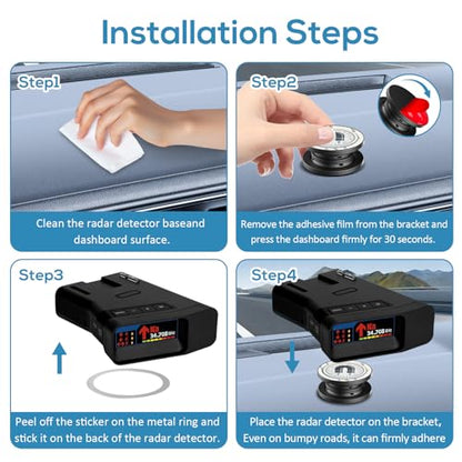 Radar Detector Mount
