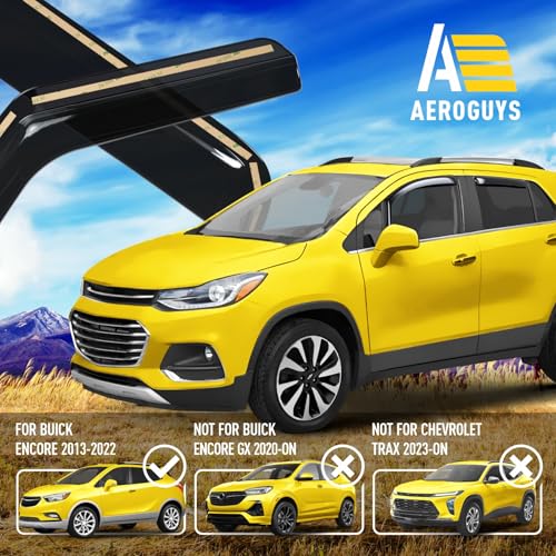 Extra Durable Window Deflectors in (4 Count)
