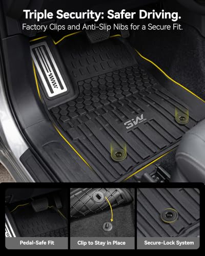 Floor Mats for Toyota Tacoma Hybrid 2024