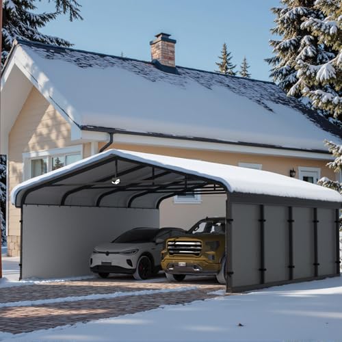 20x20 Heavy Duty Metal Carport