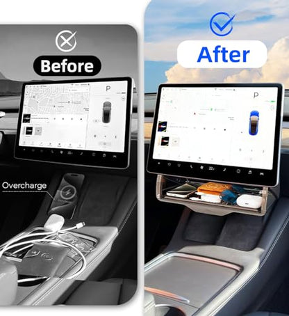 Under Screen Storage for Tesla Model 3 Y 2016