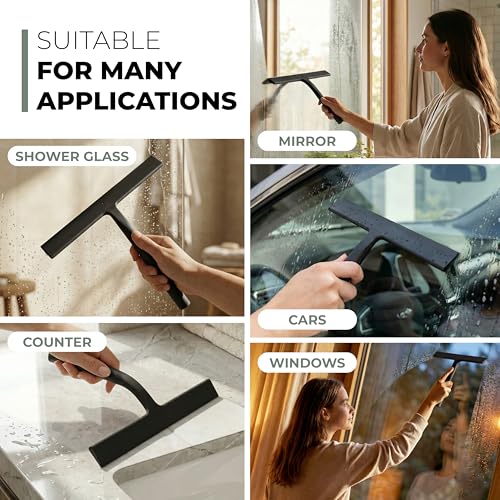 Silicone Shower Squeegee with 3