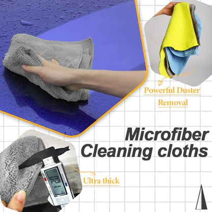 Car Wash Drying Towels (6 Count)