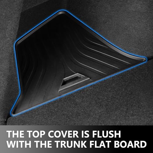 Trunk Storage Bins with Lids for 2026 Tesla Model Y Juniper 5 Seater