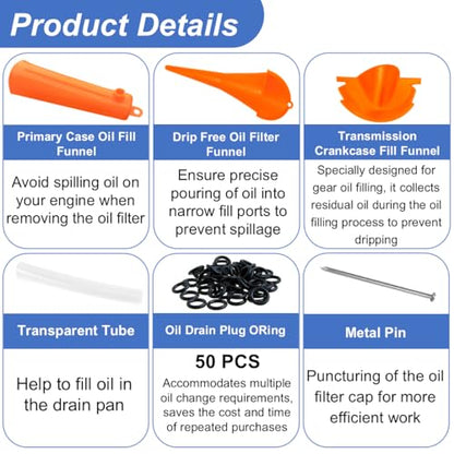 Oil Change Kit for Harley Tool