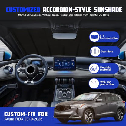 Windshield Sun Shade for Acura RDX 2019