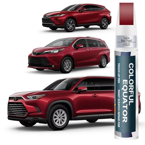 3Q3 Dark Red Salsa Red Pearl Car Touch Up Paint for Toyota OEM Color Match