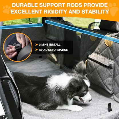 Dog Car Seat Cover for Back Seat