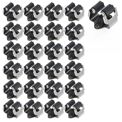 25 Pack Mop and Broom Holder Big Size Hanging 1 KG Extra (25 Count)