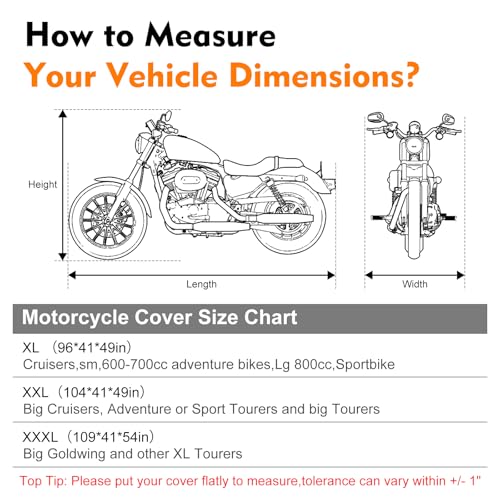 Indoor Motorcycle Cover XXL
