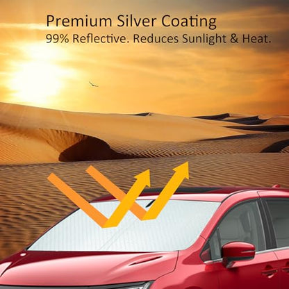 Car Windshield Sun Shade for Subaru Forester SUV 2019