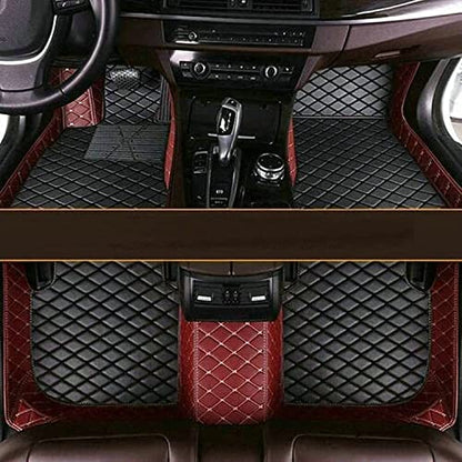 Custom All Weather Protection Luxury Leather Floor Mats for Cars SUVs Trucks According Anti